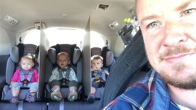 kejeniusan ayah asuh anak (foto: reddit/brightside)