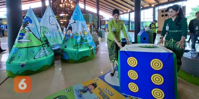 Hari Anak Nasional 2026, Terminal Bandara Soekarno Hatta Disulap Jadi Arena Ular Tangga Raksasa