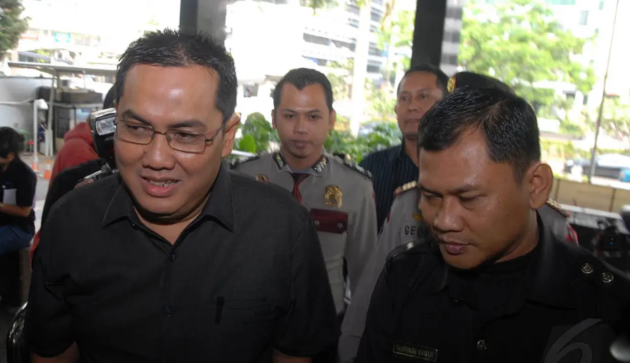 Dalam pemeriksaan ini Politikus Partai Kebangkitan Bangsa, Helmy Faishal akan dimintai keterangan sebagai saksi dalam kasus dugaan suap proyek pengadaan tanggul laut di Biak, Papua. (Liputan6.com/Miftahul Hayat)