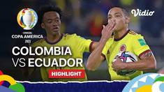 Berita video highlights Copa America 2021, Kolombia unggul tipis 1-0 atas Ekuador, Senin (14/6/21)