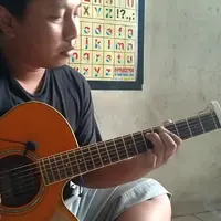 Berpenampilan sederhana, gitaris yang satu ini punya skill di atas rata-rata. (Youtube Alip_Ba_Ta)