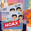 Cek Fakta: Foto Kartu ATM MBG Ini Merupakan Buatan AI