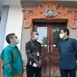 Menteri Desa, Pembangunan Daerah Tertinggal dan Transmigrasi (Mendes PDTT) Abdul Halim Iskandar mengunjungi Balai Pelatihan dan Pemberdayaan Masyarakat Desa di Jalan Kayu Aya, Seminyak, Denpasar