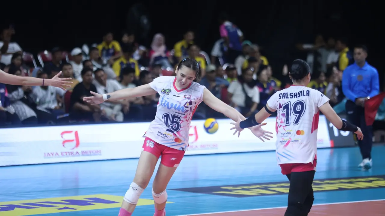 Tim putri Jakarta Livin' Mandiri