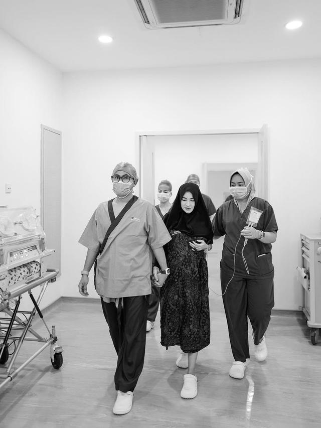 6 Momen Detik-Detik Persalinan Shandy Purnamasari, Lahirkan Anak Ketiga