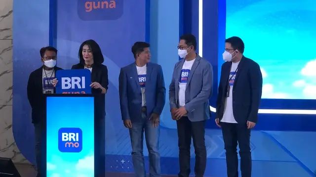 Direktur Bisnis Konsumer BRI Handayani, dalam launching BRIguna digital, Jumat (13/5/2022).