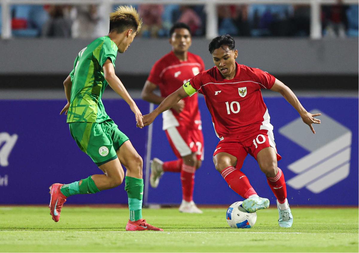 FOTO: Bantai Macau 5-0, Garuda Muda Buka Harapan Lolos ke Piala Asia