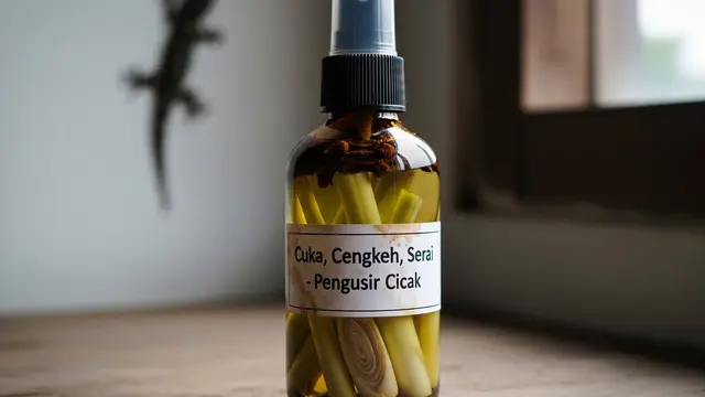 trik mengusir cicak tanpa racun