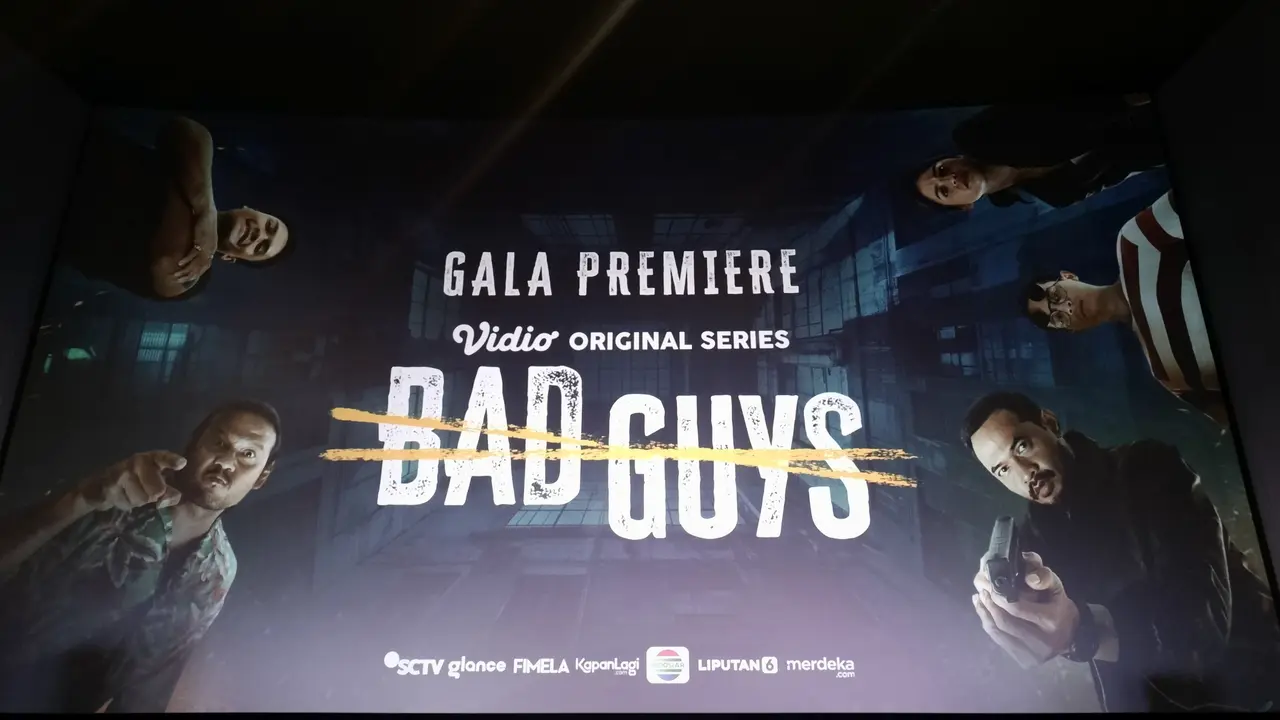 Gala Premiere Vidio Original Series Bad Guys di CGV Grand Indonesia, Jakarta Pusat, Selasa (18/2/25). (Foto: Liputan6.com/Rahmadina Sundari)