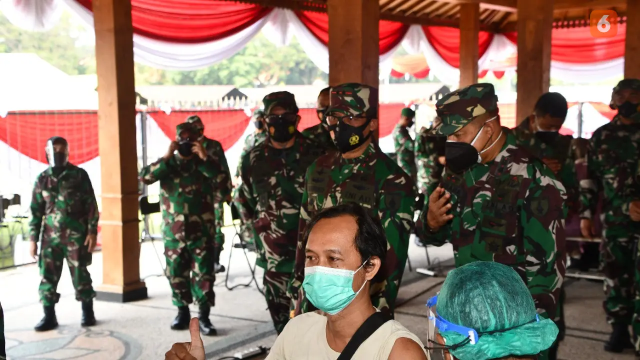 Serbuan Vaksin Kodam V Brawijaya (Liputan6.com/Istimewa)