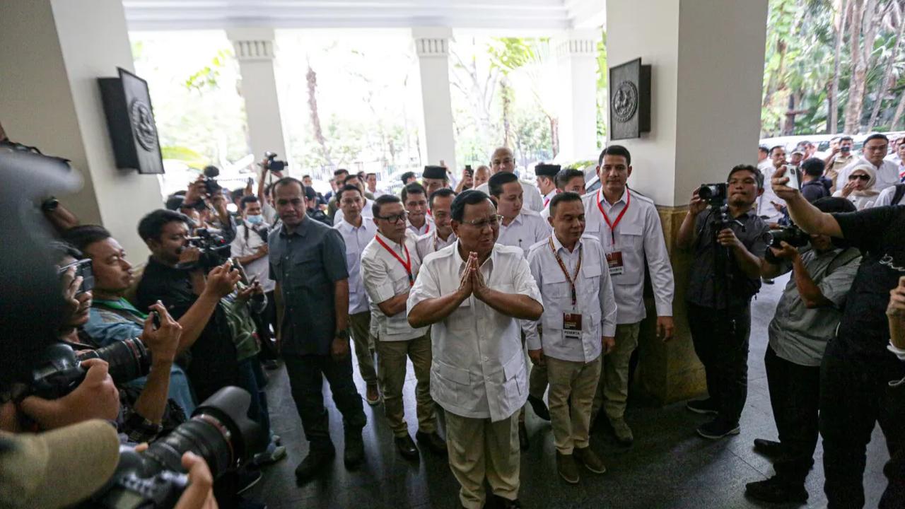 Prabowo mengatakan, partai-partai KIM hari ini juga melakukan konsolidasi.