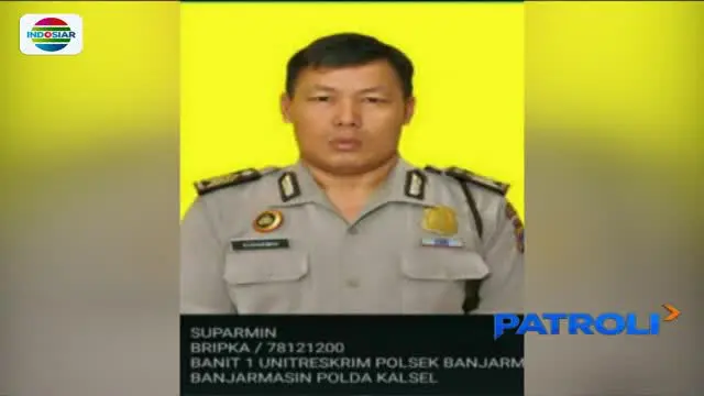 Oknum Polisi Banjarmasin Tengah Bawa Kabur Tahanan Kasus Narkoba