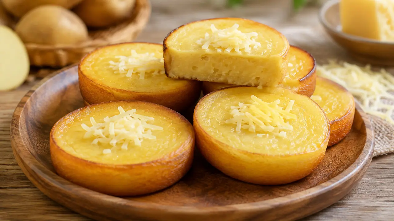 Kue Lumpur Kentang Keju