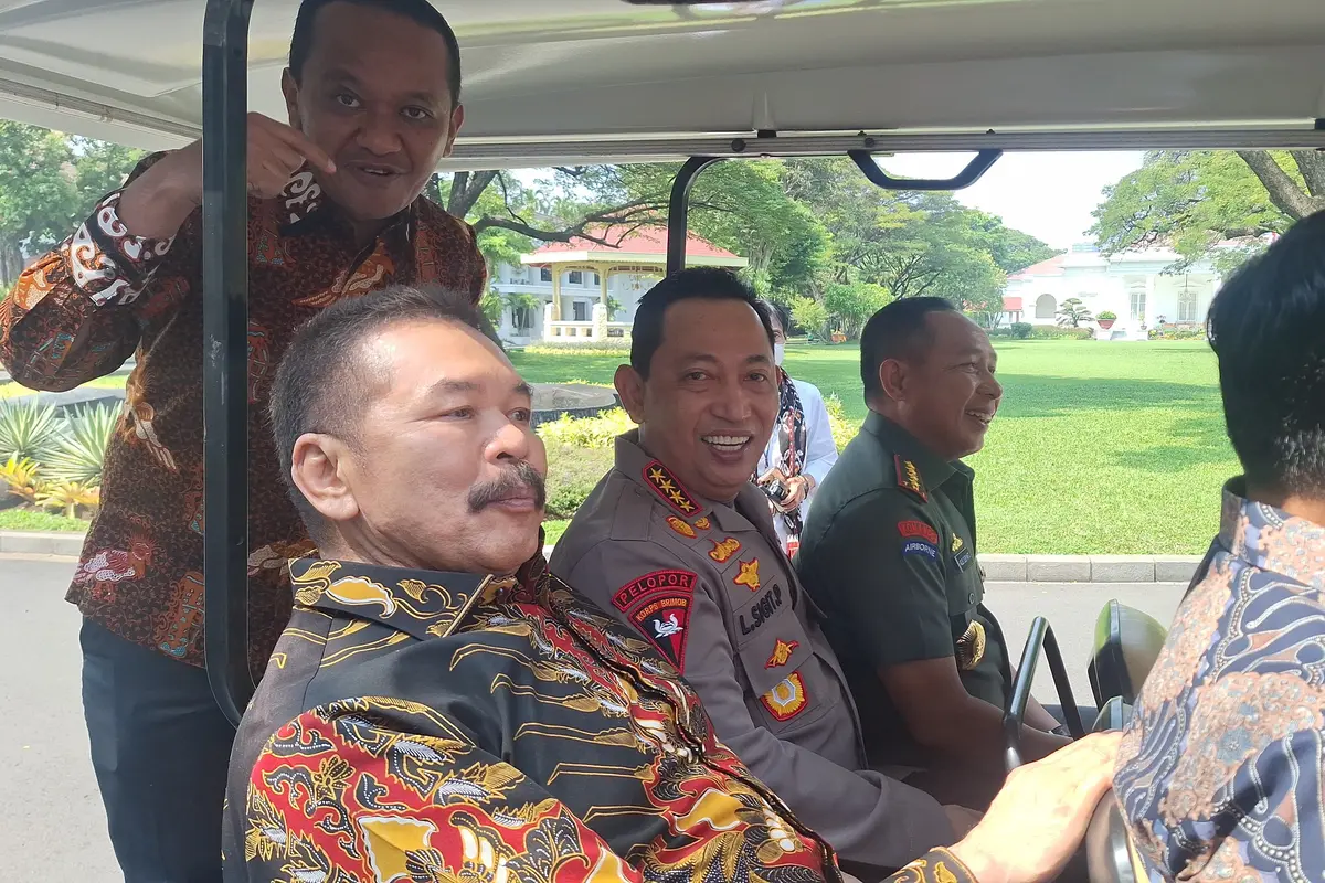 Kapolri Jenderal Listyo Sigit Prabowo dan Jaksa Agung ST Burhanuddin.