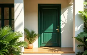 10 Warna Cat Pintu Kayu yang Bagus dan Awet untuk Rumah Tropis