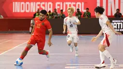 Tim Garuda mampu meraih kemenangan tipis 1-0 atas Jepang dalam laga yang digelar di Jakarta International Velodrome, Jakarta, Kamis (30/1/2025) malam WIB. (Bola.com/Abdul Aziz)