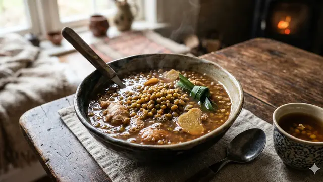 Resep Bubur Kacang Hijau Tanpa Santan yang Lezat (Foto: Gemini AI)