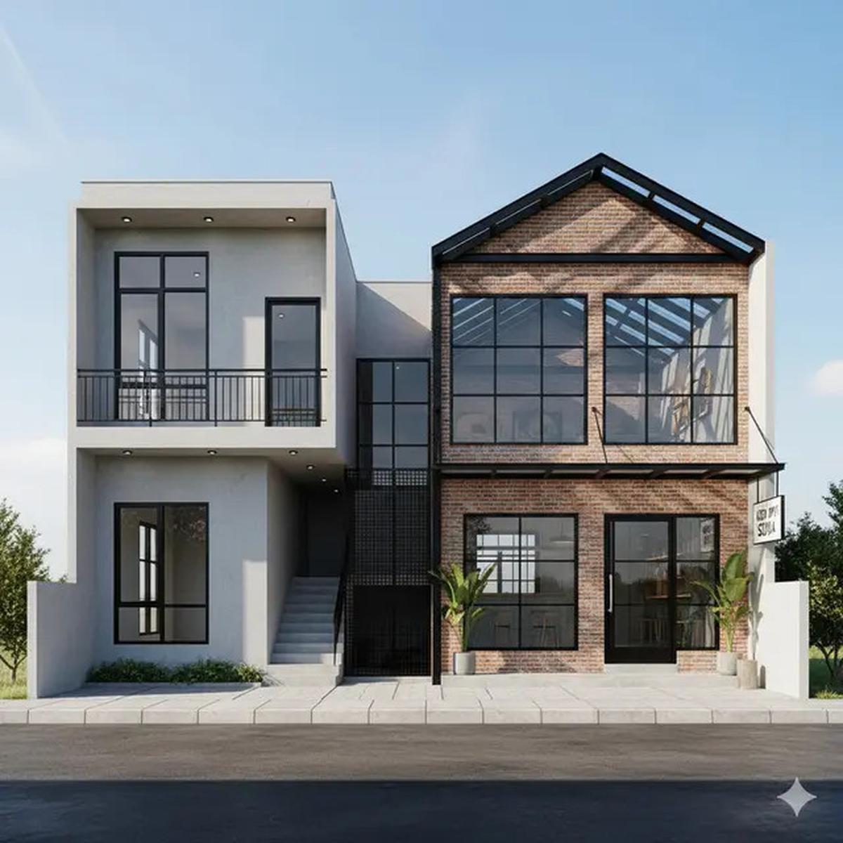 7 Model Rumah Minimalis Samping Ada Toko yang Enggak Ganggu Privasi Penghuni, Desain Fungsional untuk Hunian dan Usaha