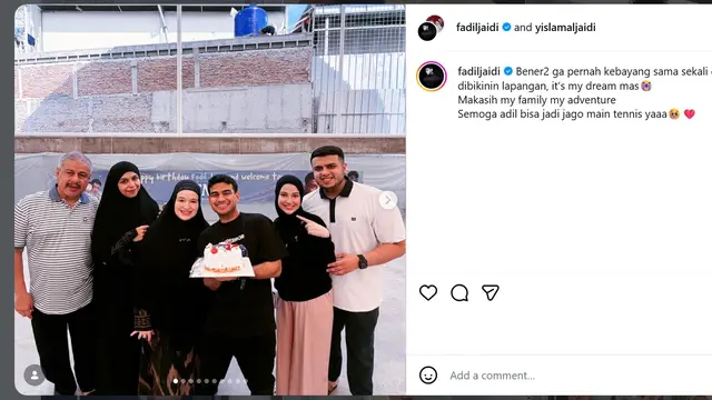 Fadil Jaidi ulang tahun (instagram.com/fadiljaidi)