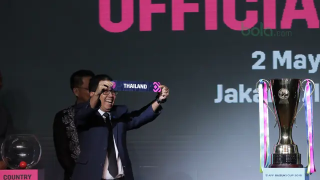 Drawing AFF Suzuki Cup 2018, Piala AFF 2018, Bola.com, Joko Driyono