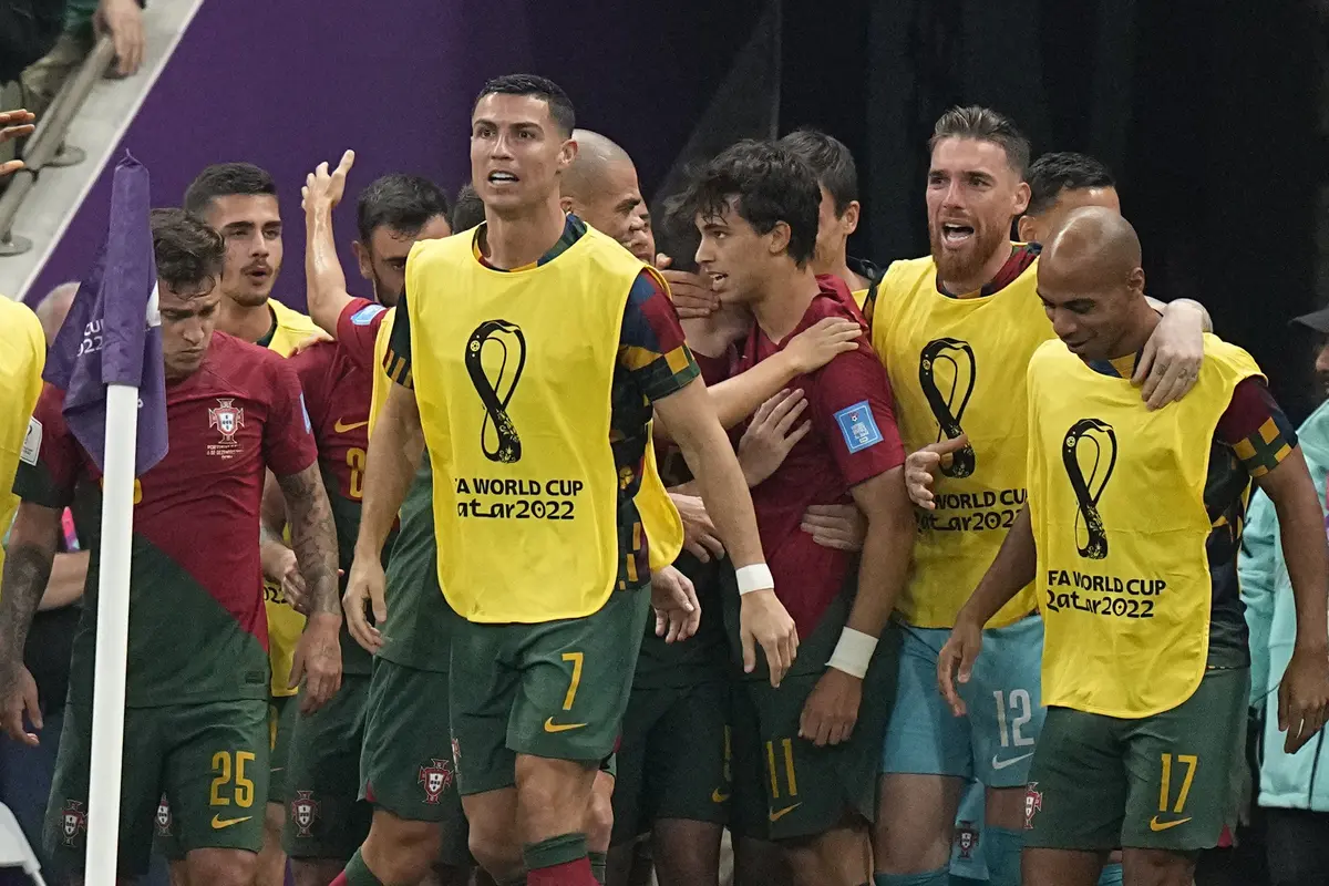 Cristiano Ronaldo - Portugal - Piala Dunia 2022 - 7 Desember 2022