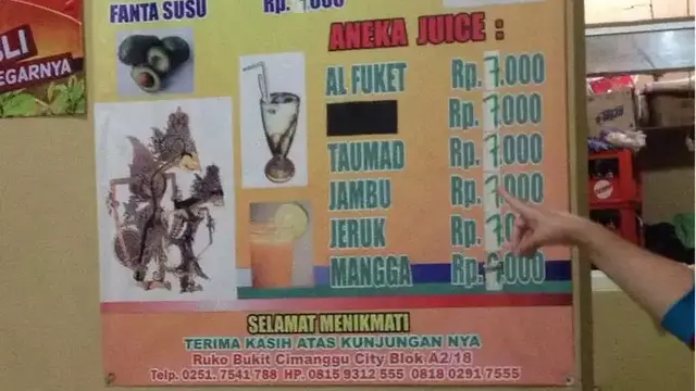 6 Daftar Menu Minuman Nyeleneh Ini Bikin Pembeli Tepuk Jidat