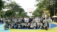 Angel Pieters dan Samuel Rizal Ramaikan Acara Youth & Athletes' Fam Trip in Central Jakarta. (ist)