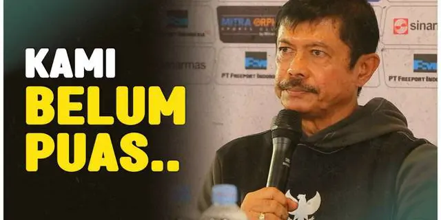 VIDEO: Indra Sjafri Akui Belum Puas dengan Performa Timnas Indonesia U-20 Setelah Imbang Kontra China