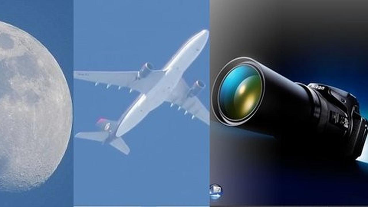 Hebat! Kamera Nikon ini bisa potret bulan dan pesawat di angkasa