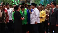 Ketua DPR RI sekaligus Ketua DPP PDI Perjuangan, Puan Maharani saat hadir dalam acara puncak peringatan Hari Lahir ke-27 PKB di Jakarta Convention Center (JCC), Senayan, Jakarta. (Foto: Istimewa).