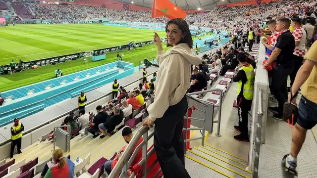 Najwa Shihab Bagikan Keseruan Nonton Langsung Pertandingan Perebutan Juara 3 Piala Dunia 2022, Tetap Terhibur Meski Maroko Kalah