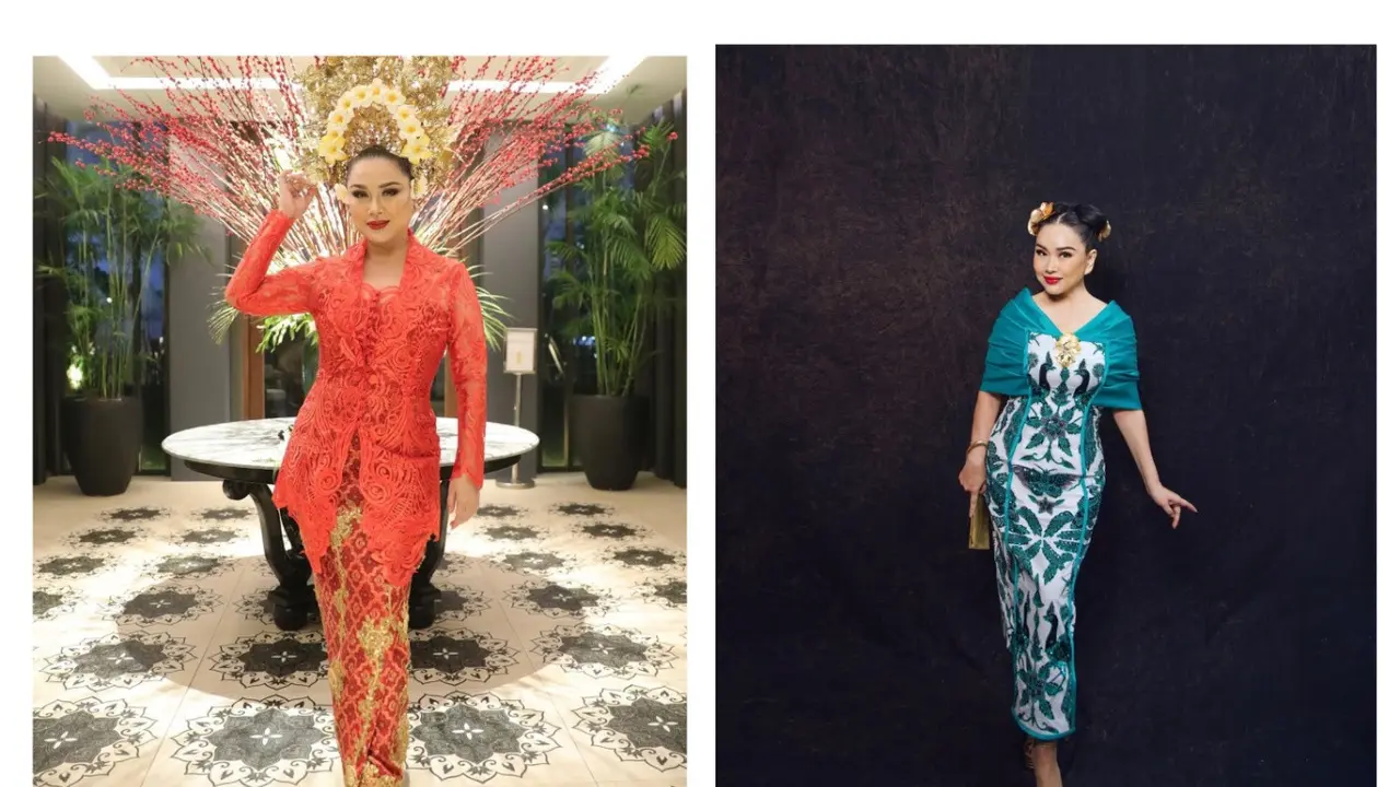 Potret Titi DJ saat Pakai Kebaya/Instagram @ti2dj