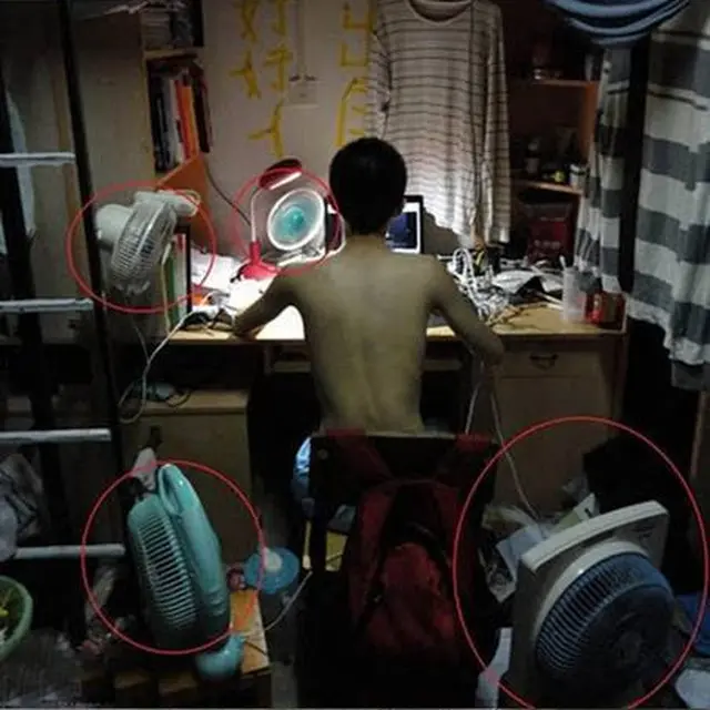 7 Potret Absurd Orang Pasang Kipas Angin Ini Ini Bikin Melongo
