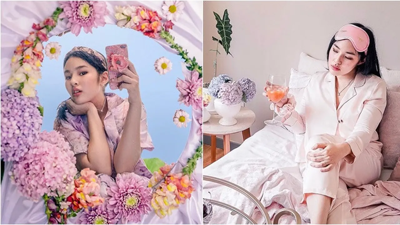 7 Pesona Istri Chef Arnold, Tiffany Sutanto Dalam Balutan Piyama