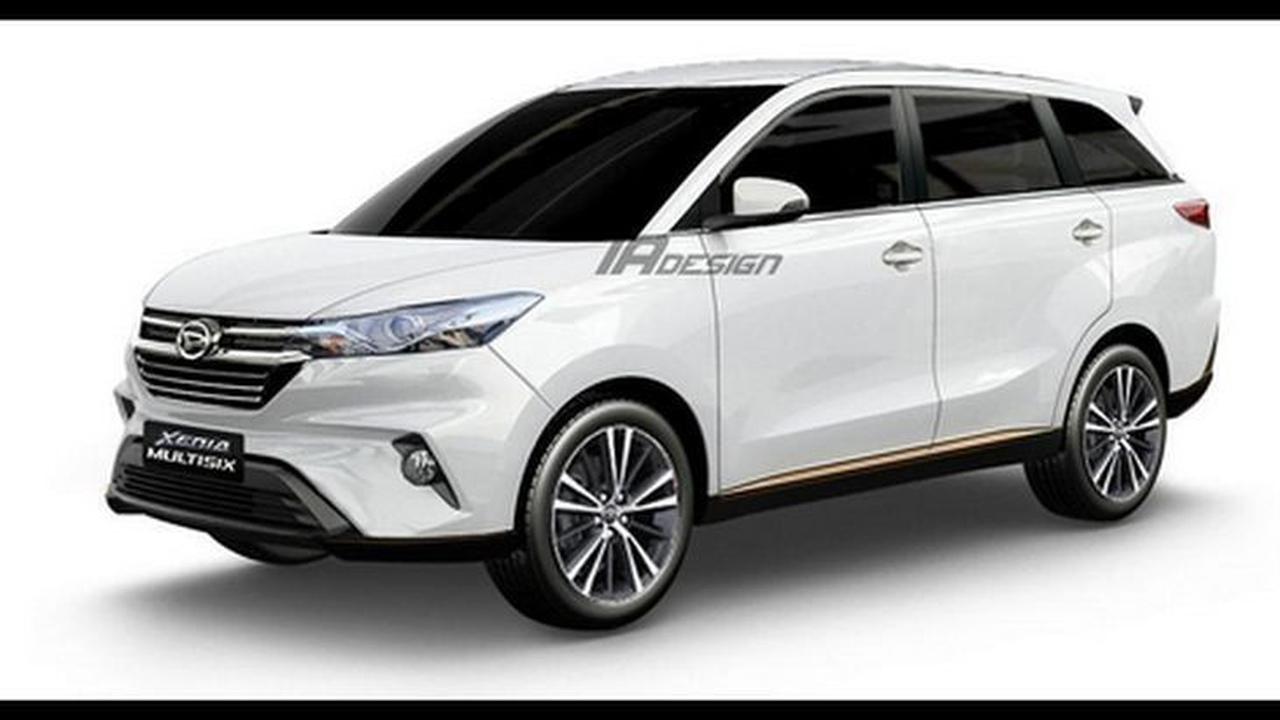 Rendering Daihatsu DN Multisix 