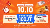 Jangan Lewatkan Promo 10.10, Makan KFC Cuma Rp10 Ribu via Aplikasi ShopeePay