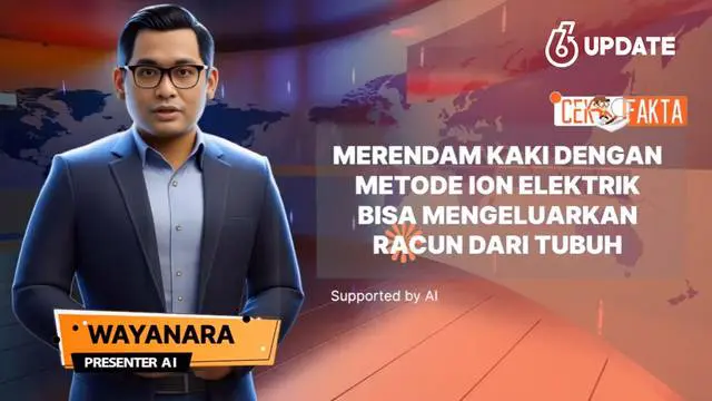 Tidak Terbukti Merendam Kaki dengan Metode Ion Elektrik Bisa Mengeluarkan Racun dari Tubuh