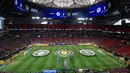 Suasana sepi pertandingan Grup D Piala Dunia Antarklub 2025 antara Chelsea melawan LAFC di Mercedes Benz Stadium, Atlanta, Amerka Serikat, Selasa (17/06/2025). (AP Photo/Jason Getz)