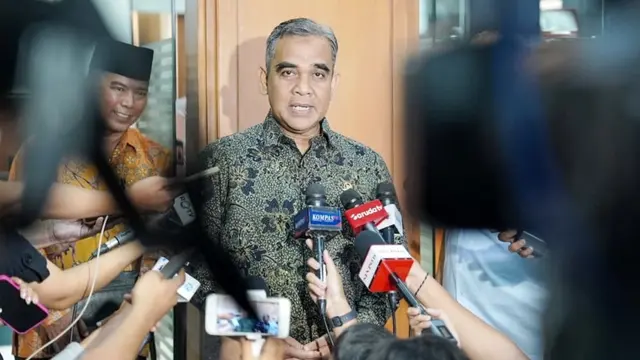 Ketua MPR RI Ahmad Muzani di Kompleks Parlemen, Jakarta.