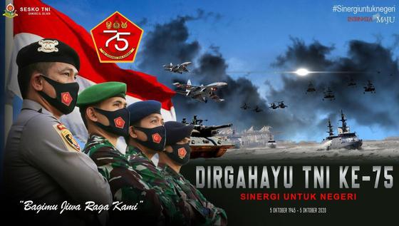VIDEO: Dirgahayu TNI ke 75
