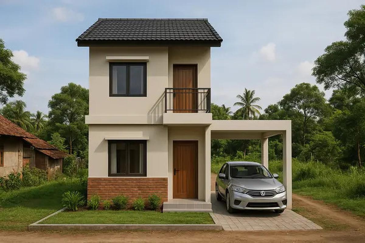 8 Model Rumah 6x9 di Kampung 2 Lantai yang Tampak Mewah Tapi Murah, Cocok untuk Keluarga Modern