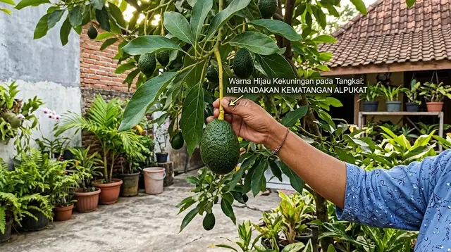 Arti Warna Tangkai pada Alpukat, Penanda Buah Siap Dimakan atau Belum