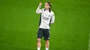 Saat ini, Los Blancos masih berada di peringkat ke-21 klasemen Liga Champions 2024/2025 dengan enam poin dari empat pertandingan. (Paul ELLIS/AFP)