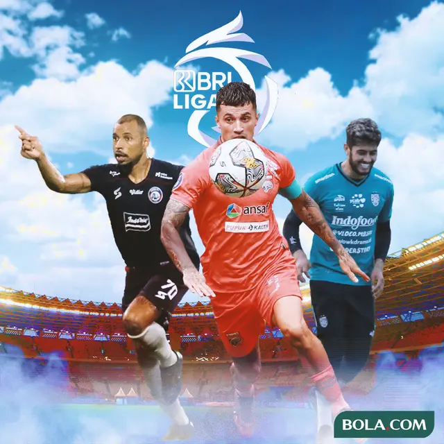 BRI Liga 1 - Gustavo Almeida, Stefano lilipaly, Adilson Maringa