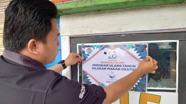 Salah satu warung Mie Ayam di Bengkulu yang diborong Indosiar dan gratis bagi masyarakat