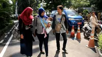 Bayi berusia 7 bulan asal Cirebon, Jabar, terancam mengalami kerusakan hati dan sirosis hati. (Liputan6.com/Panji Prayitno)