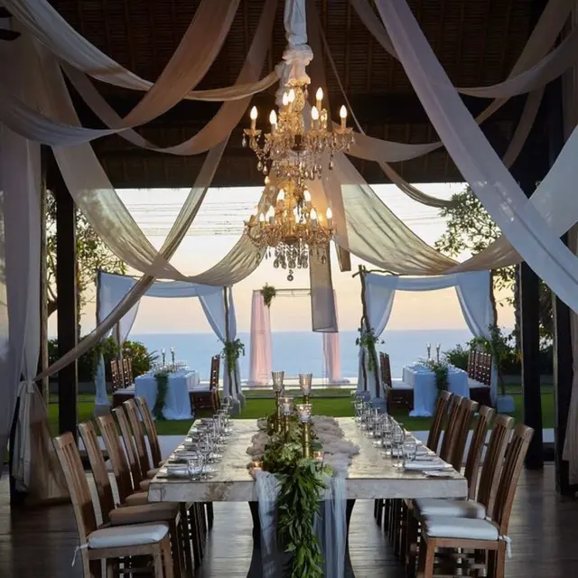 Dekorasi pernikahan outdoor