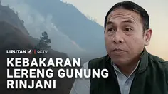 Kebakaran Lereng Gunung Rinjani