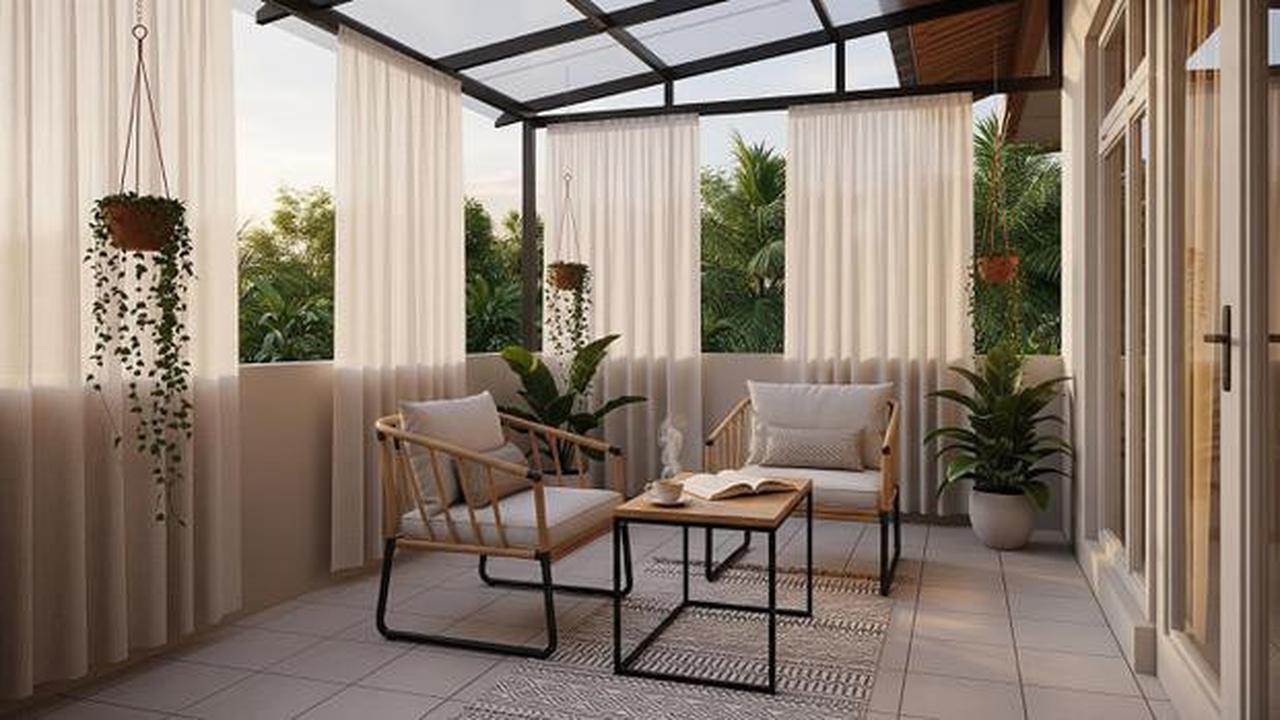 7 Desain Teras Kecil Tapi Modern, Cocok Buat Nongkrong dan Ngopi Santai
