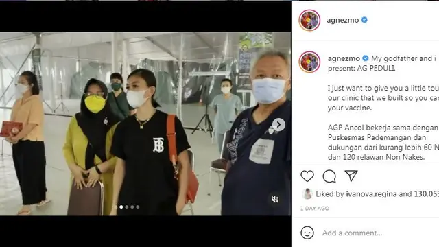 Agnez Mo buat klinik khusus vaksin dan penyembuhan Covid-19